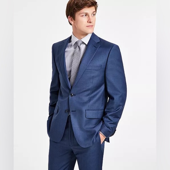 Calvin Klein Collection Other - Mens Calvin Klein Sports Coat Dark Blue NWT size 42 100% Wool